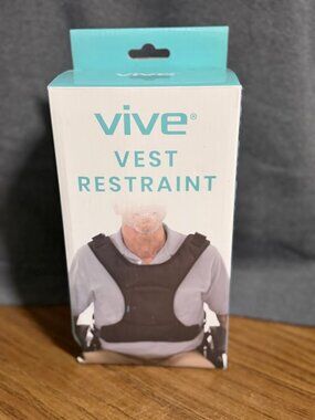 Vive Wheelchair Harness for Adult Vest Restraint One size